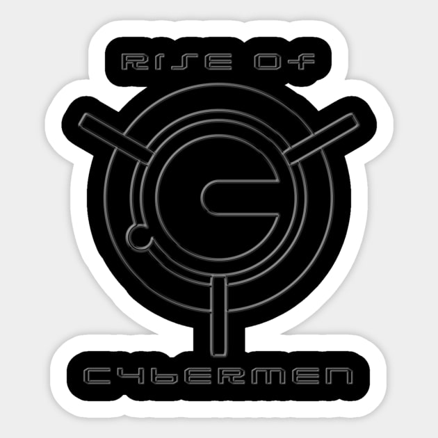 Doctor Who - Rise of cybermen Sticker by Tenshi_no_Dogu